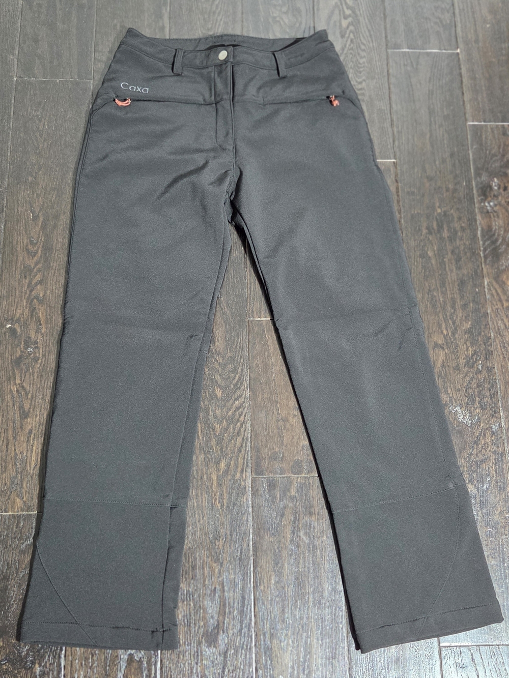 Caxa Women's Fleece-lined Outdoor Softshell Pants Zip Pockets Size Large